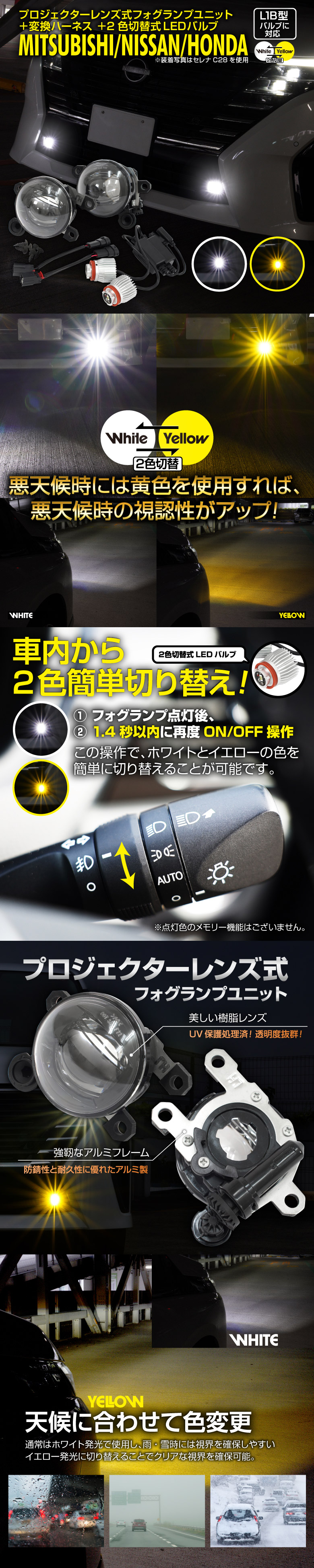 フォグランプユニット