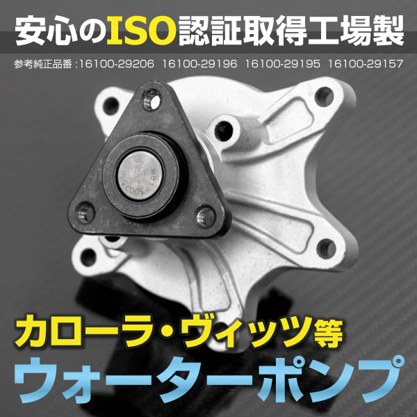 黒船：ウォーターポンプ適合一覧